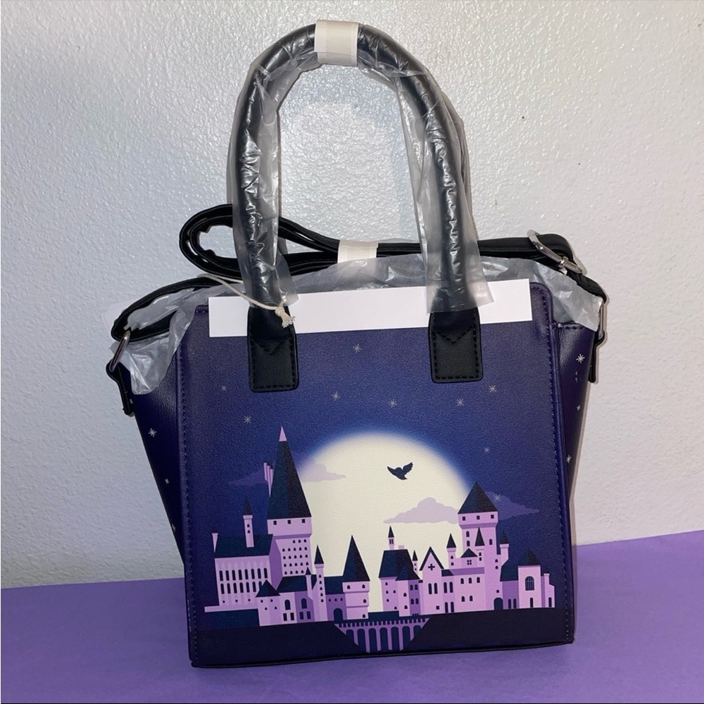 Exclusive Loungefly Harry Potter Hogwarts Boat Ride Satchel Crossbody Bag